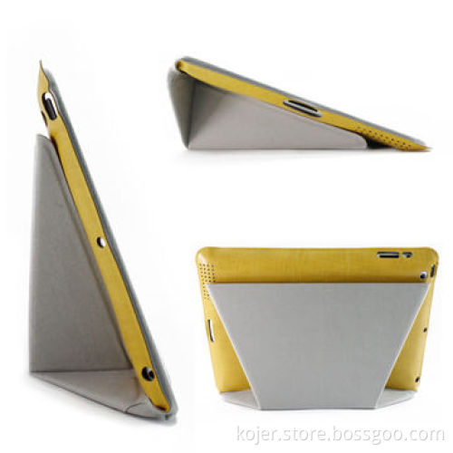 Folio PU Leather Cases for iPad 3 4 Air, Tablet Cover